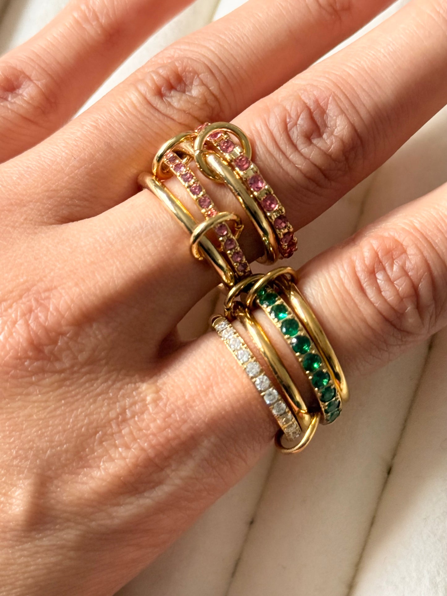Shama Interlock Ring set