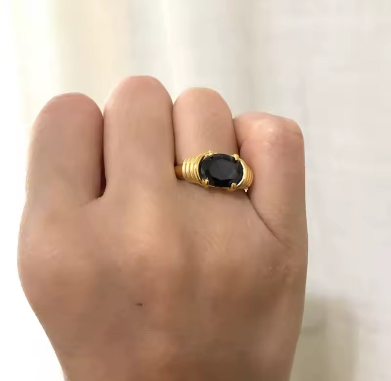 Enchanted black stone
