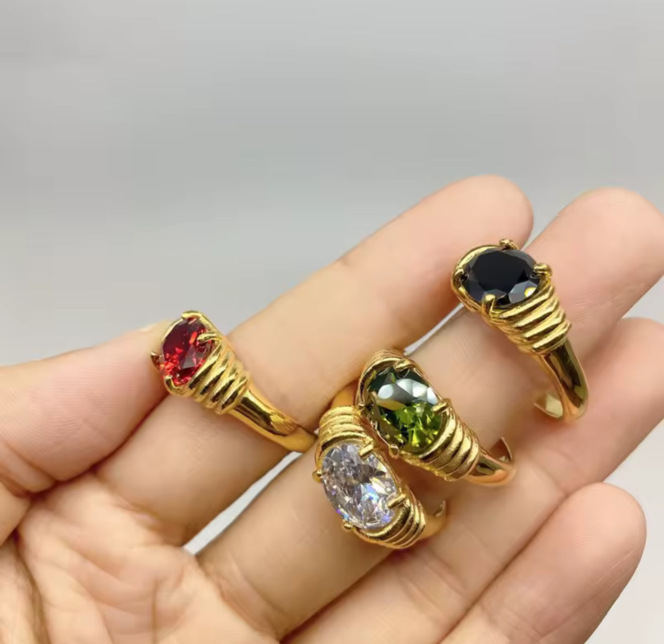 Enchanted sage green stone