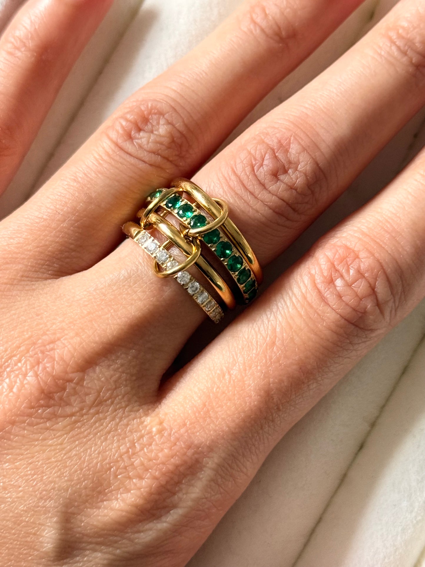 Shama Interlock Ring set