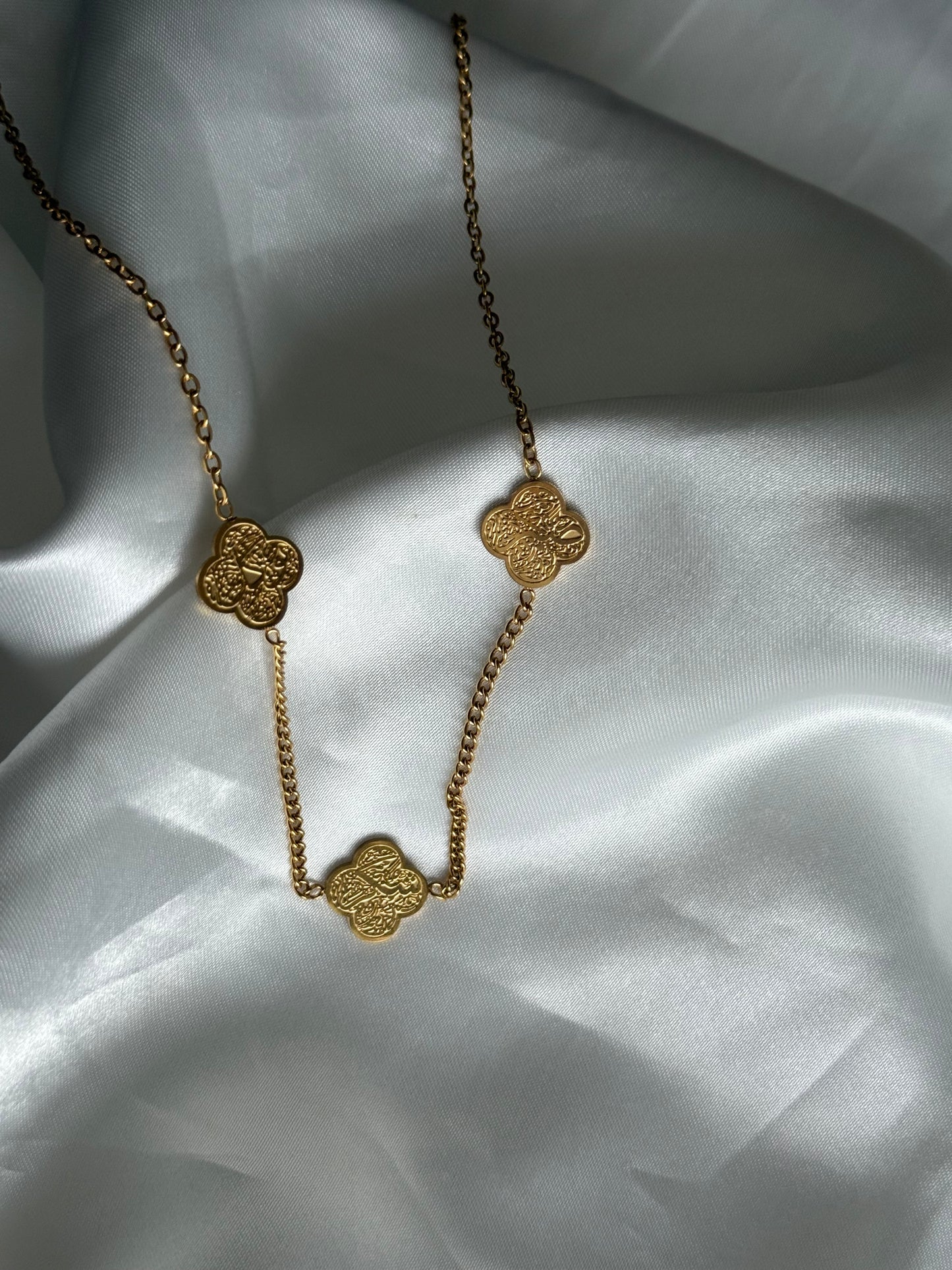 Noor Al Quloob- Sabr Shukar Tawakkal Necklace