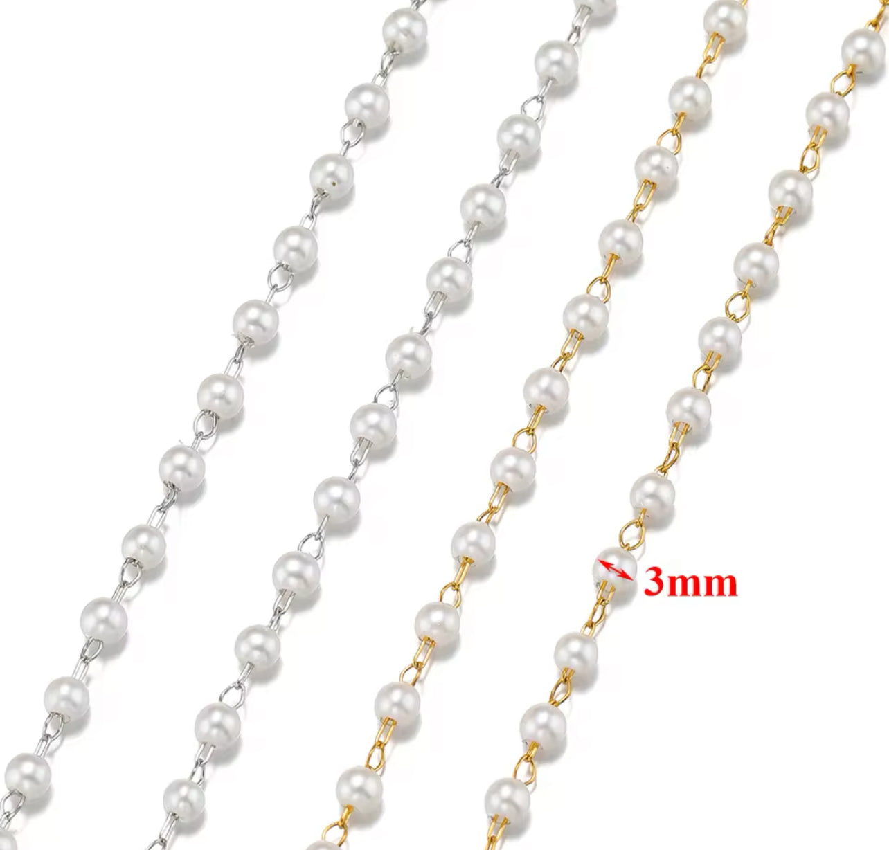 Personalised custom handmade pearl necklaces