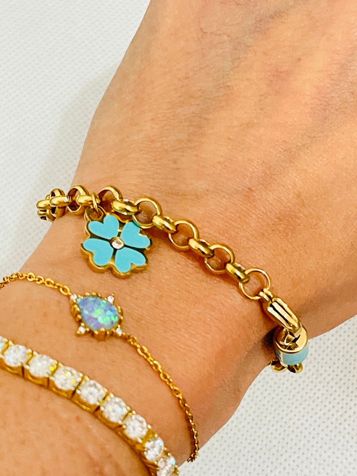 Lucky charm bracelet