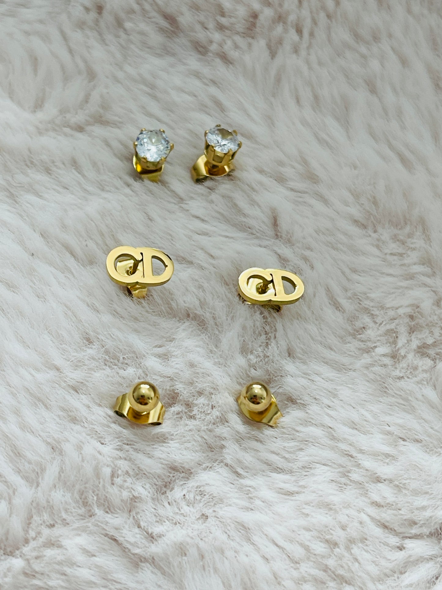 Mini Dee earrings set
