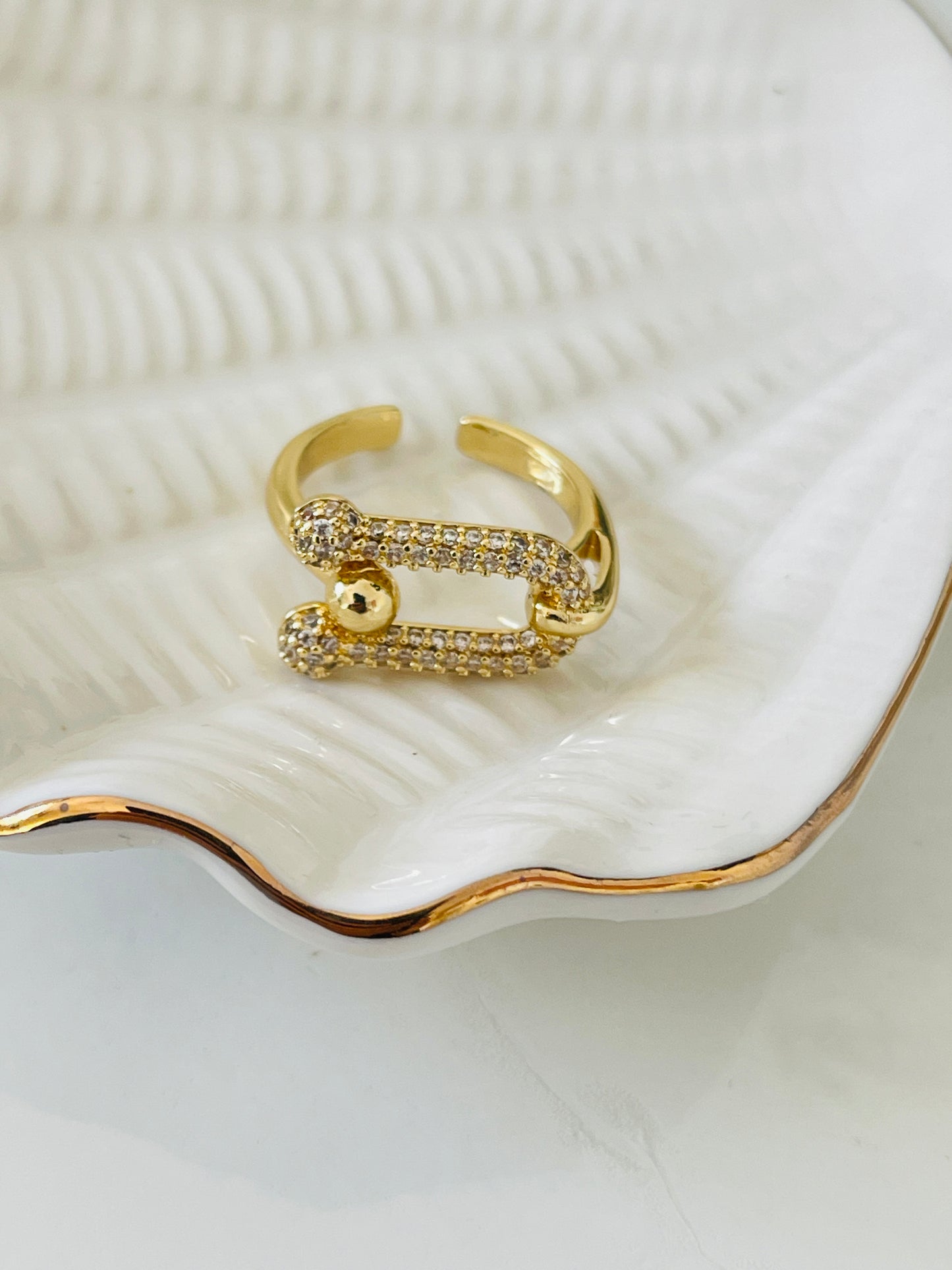 Unique Stone Ring