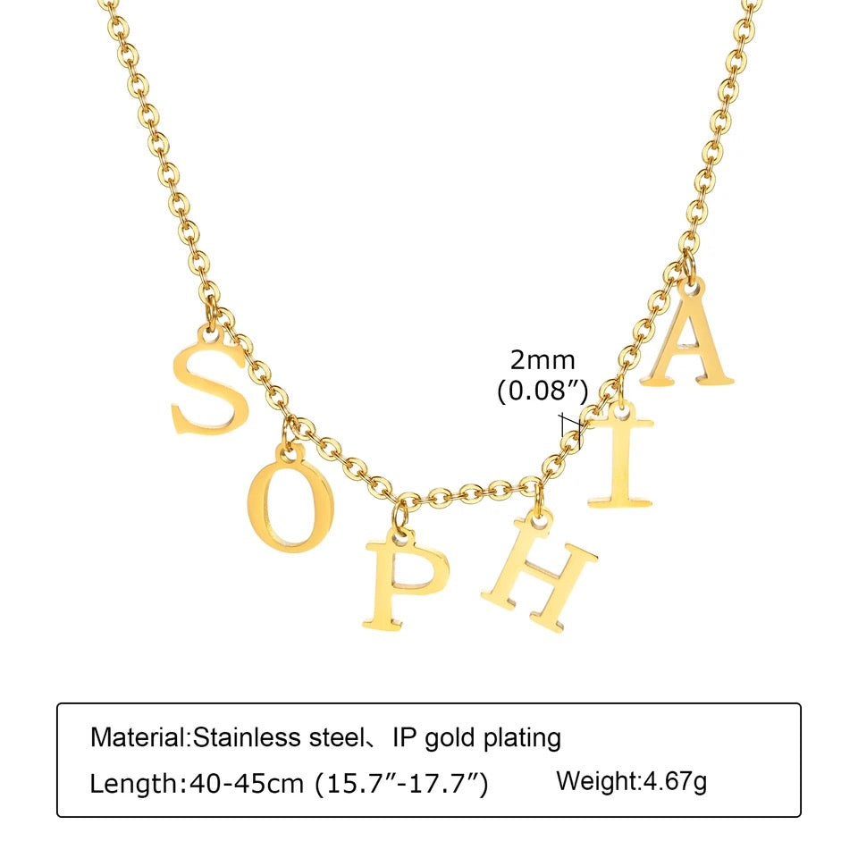Personalised necklace