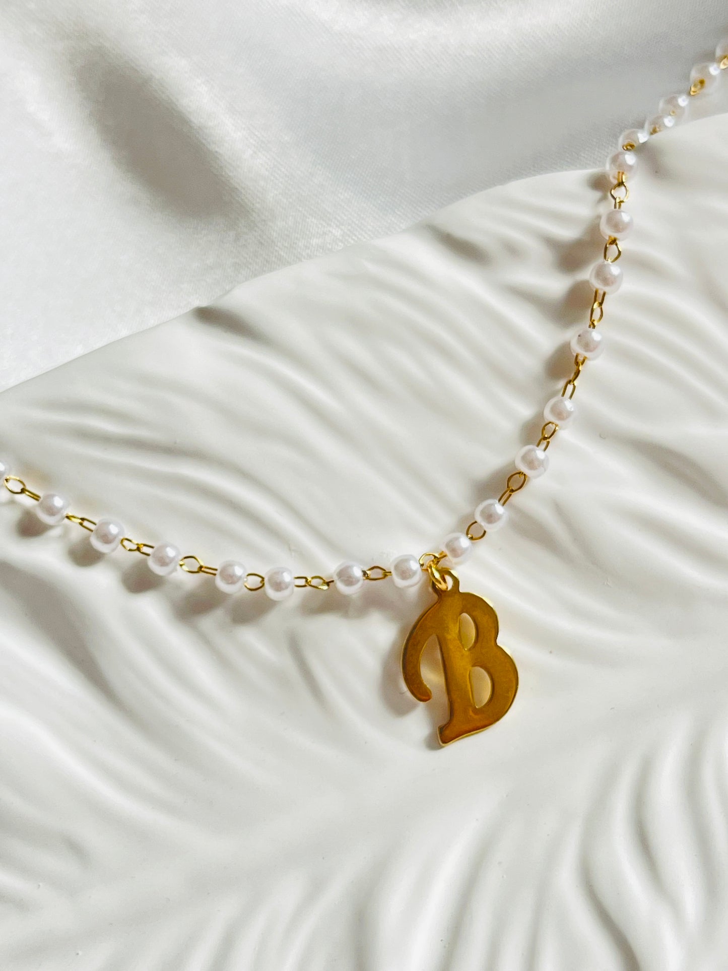 Personalised custom handmade pearl necklaces