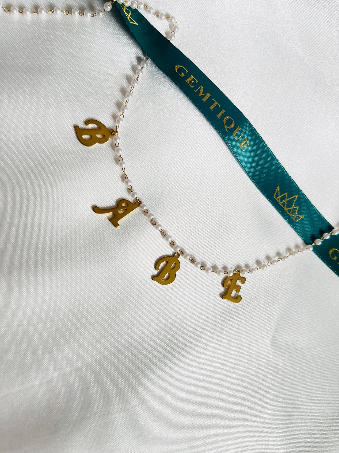 Personalised custom handmade pearl necklaces