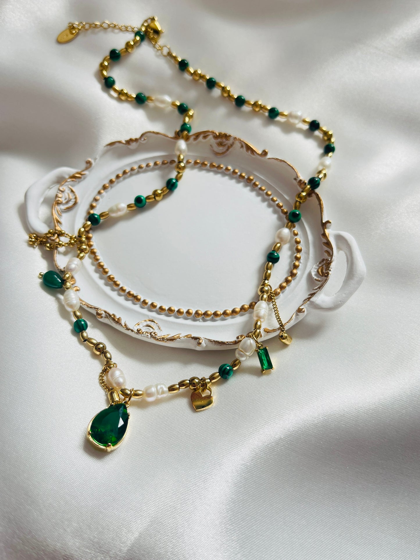 Grace charm necklace