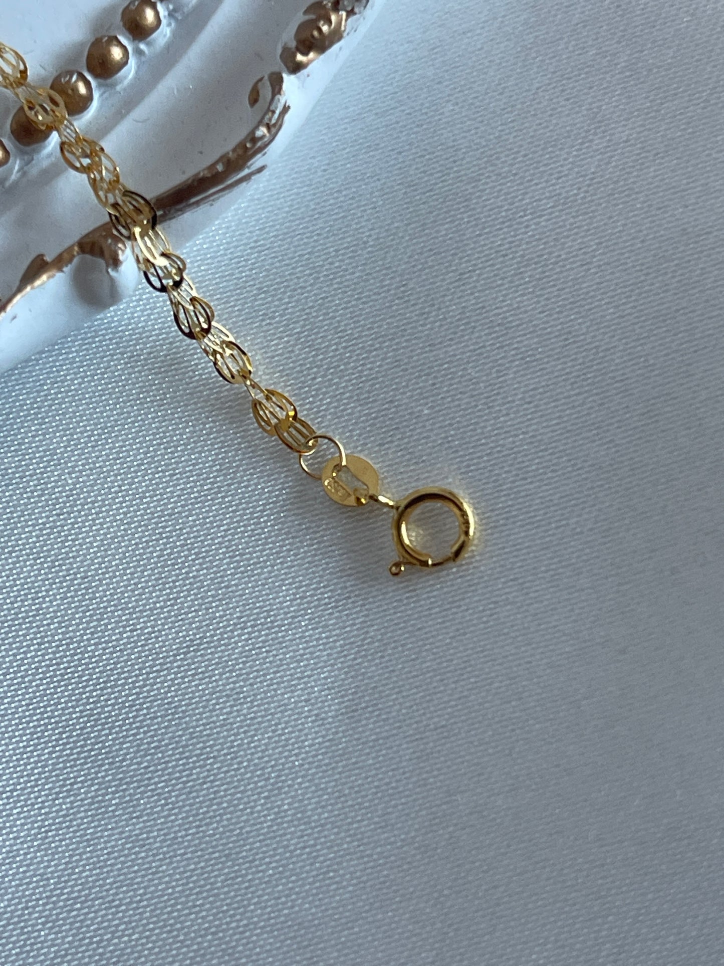 18k solid gold Phoenix tail bracelet