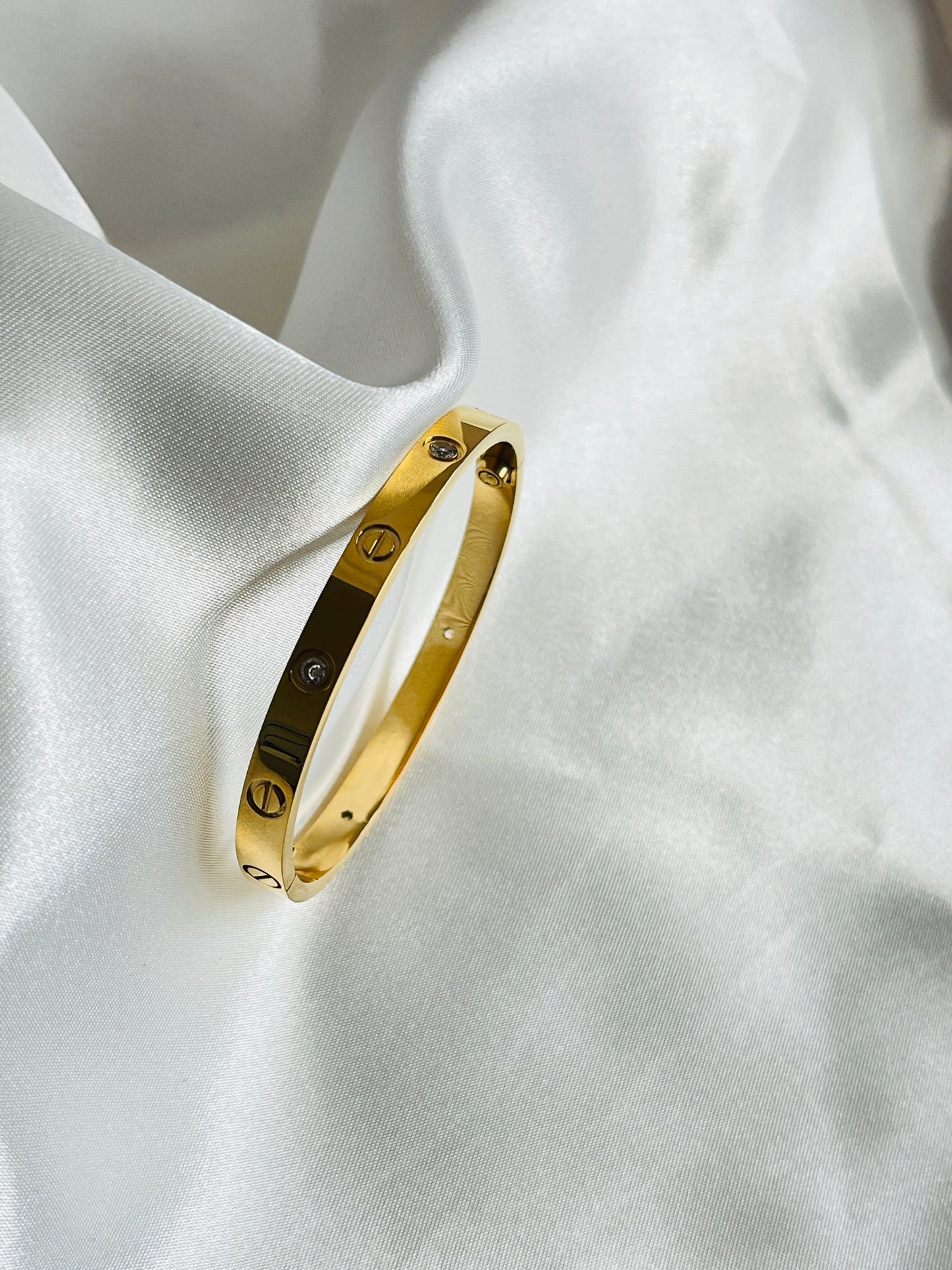 AYAL - Plain Screw bangle bracelet