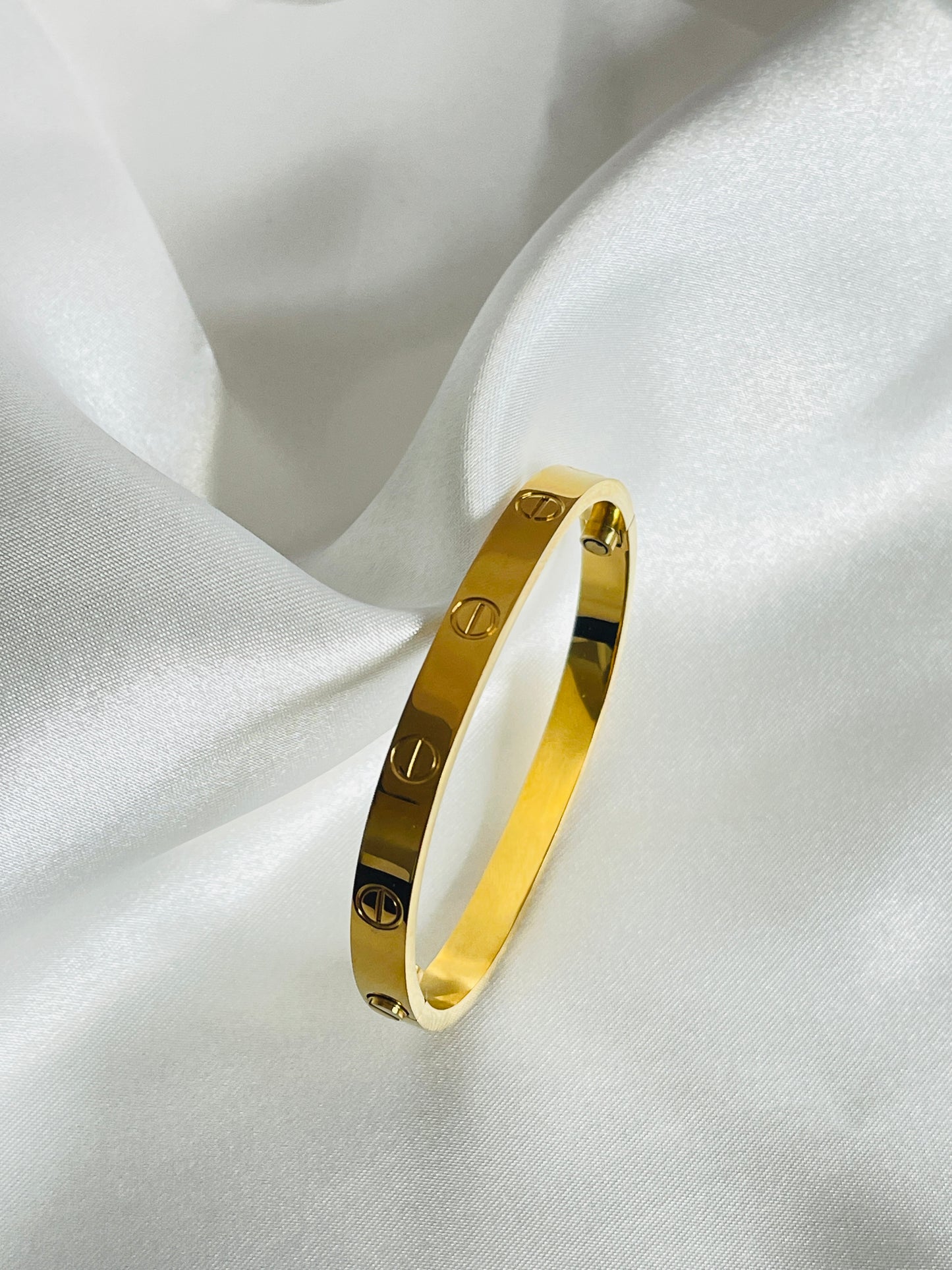 AYAL - Plain Screw bangle bracelet