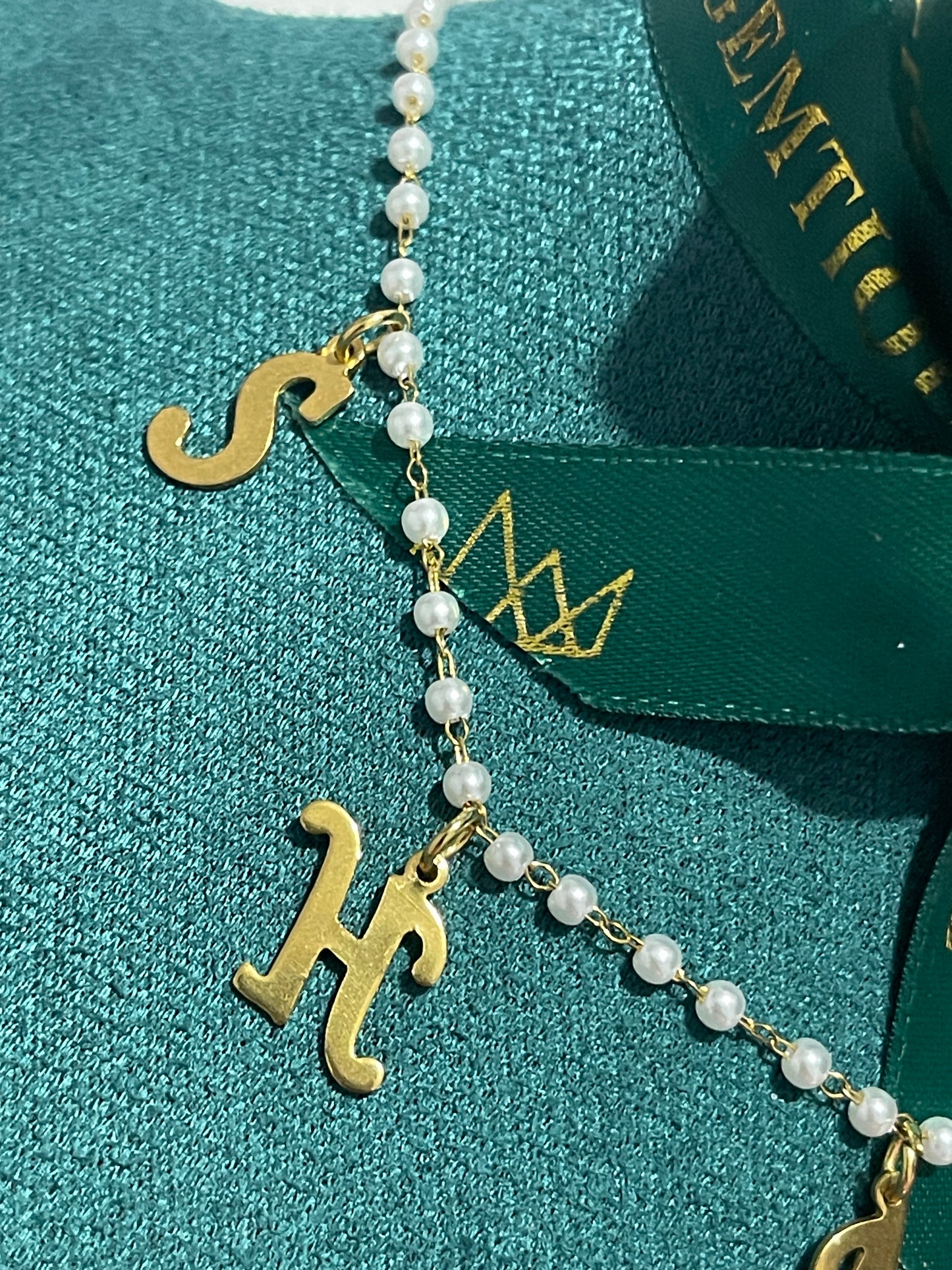 Personalised custom handmade pearl necklaces
