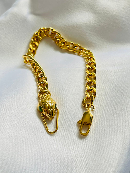 Snake chain bracelet