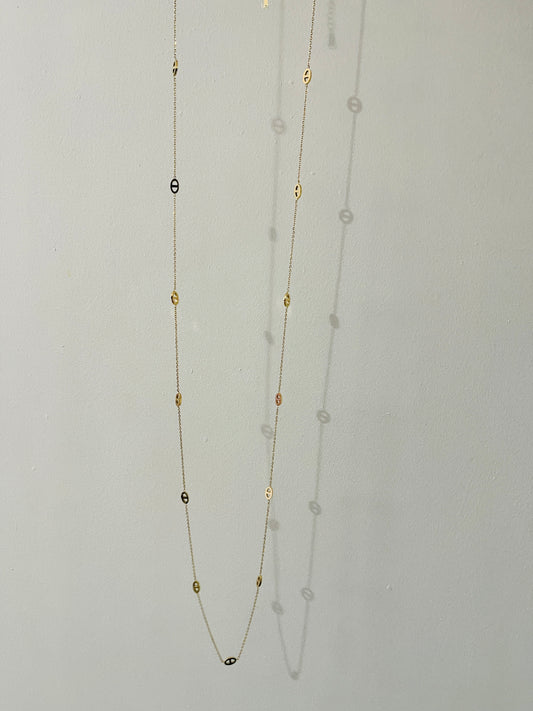 stylish piggy chain