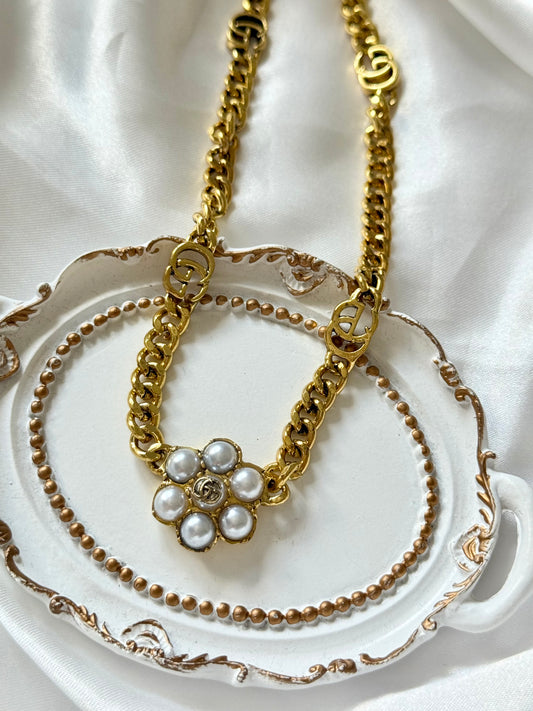 Jade Pearl Necklace