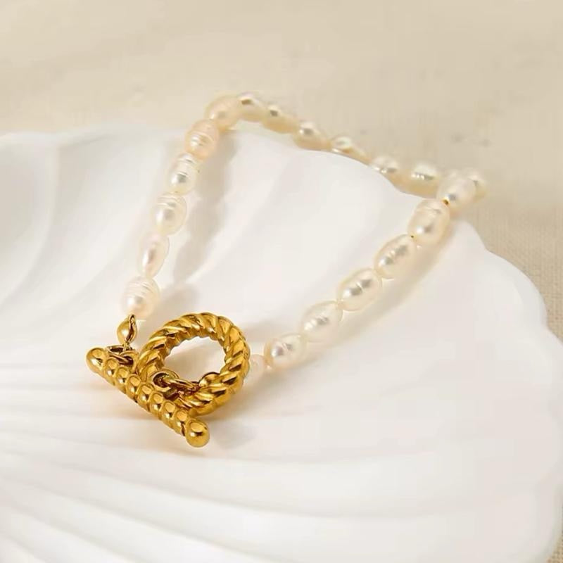 Pearls of the Tide freshwater pearl bracelet