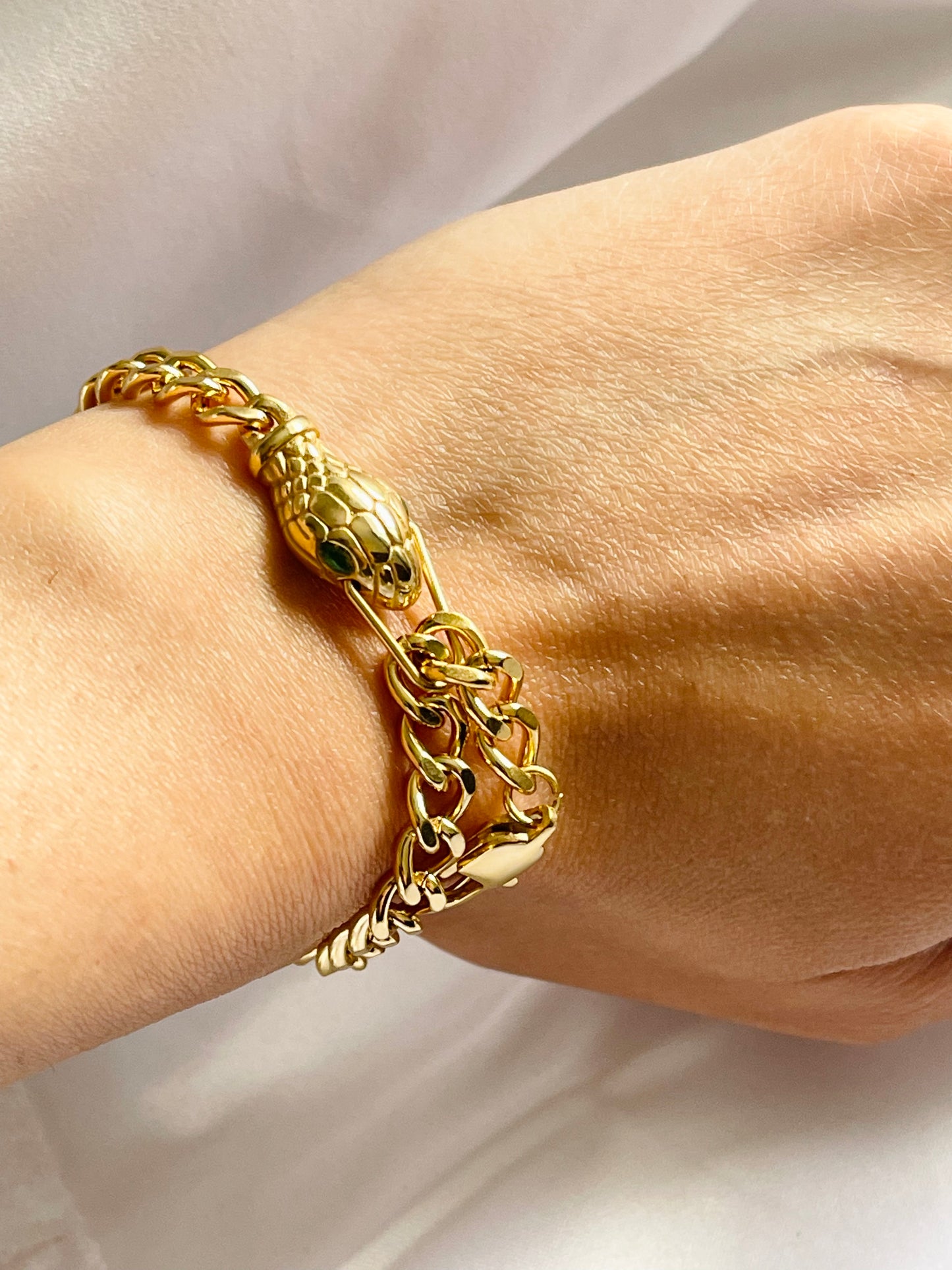 Snake chain bracelet