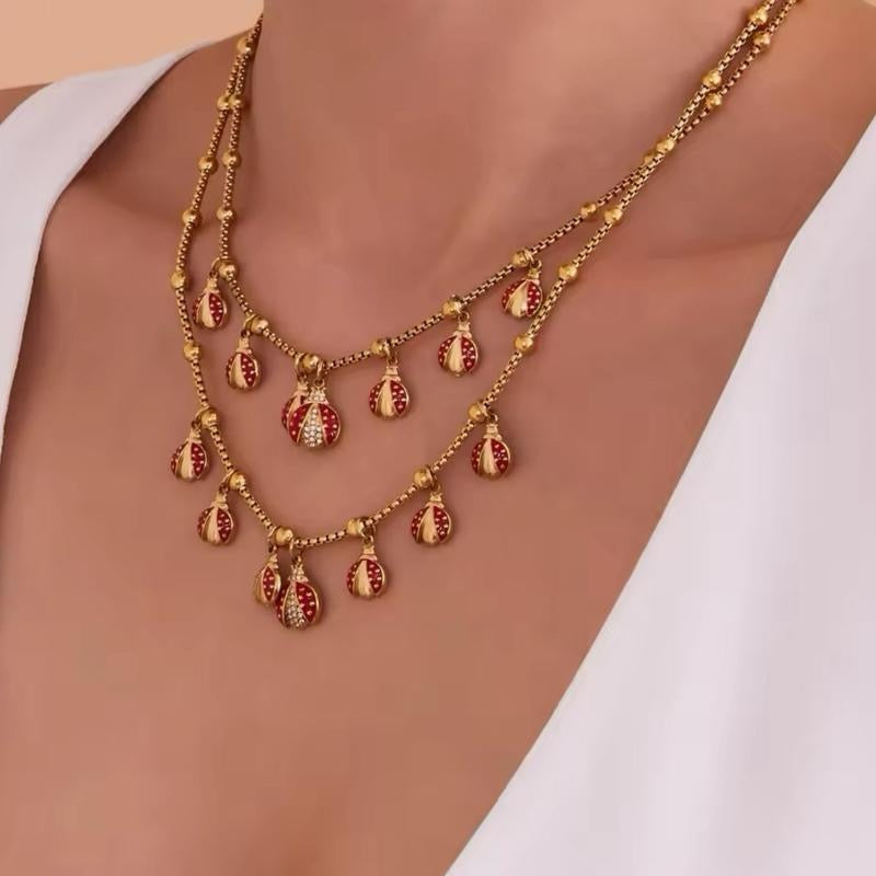 Lady Bird charm Necklace