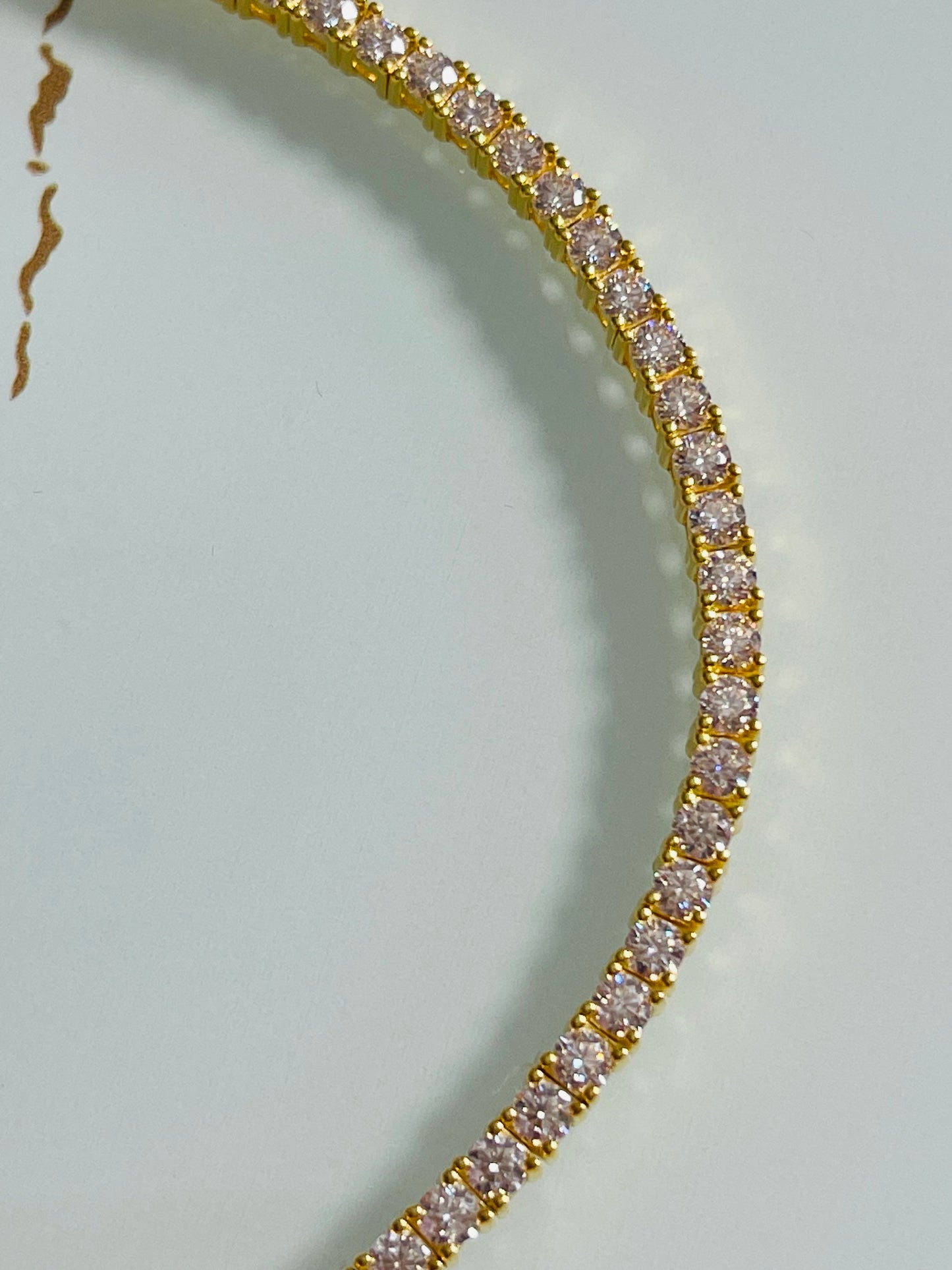 Moissanite tennis bracelet GRA
