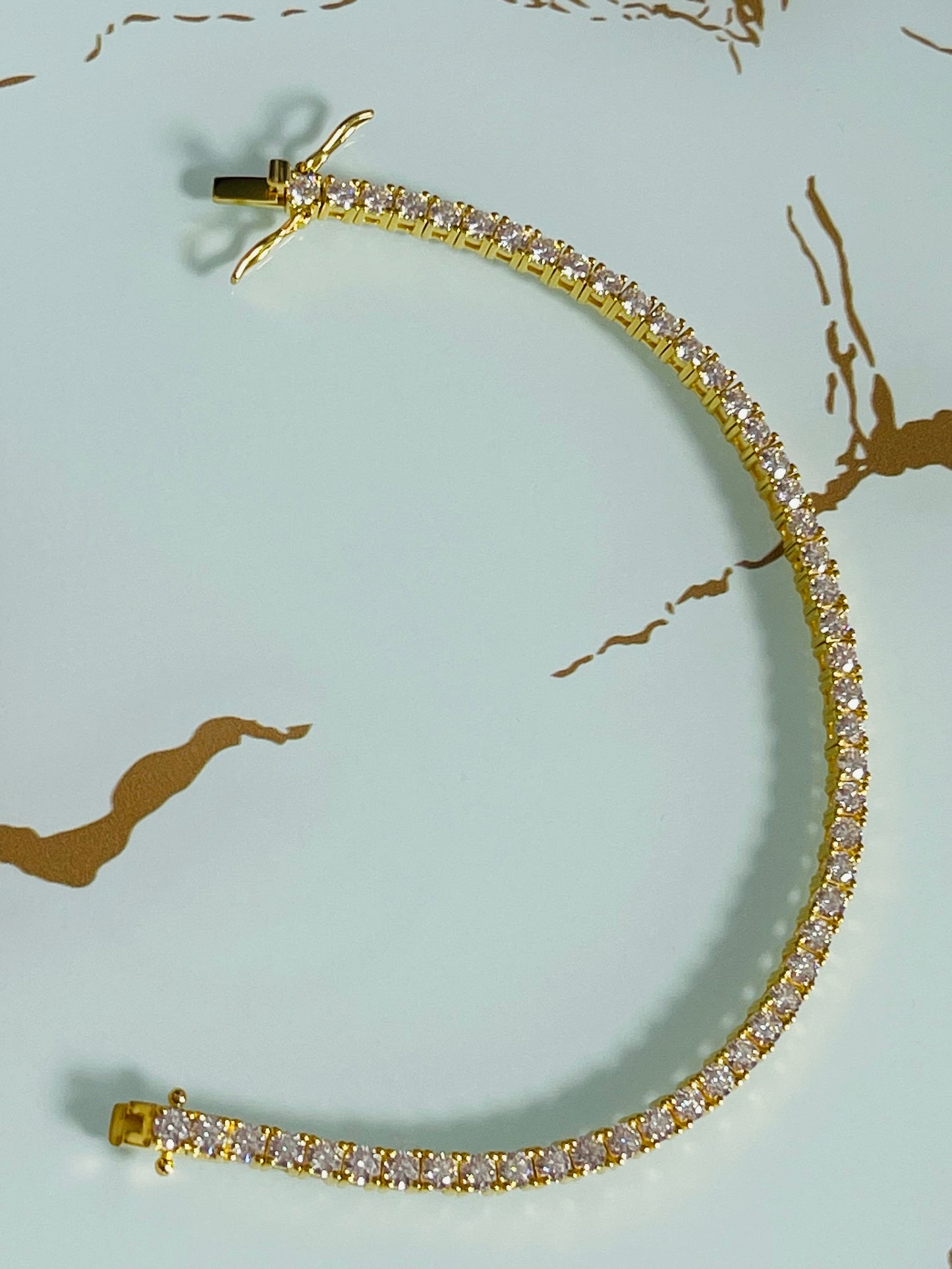 Moissanite tennis bracelet GRA