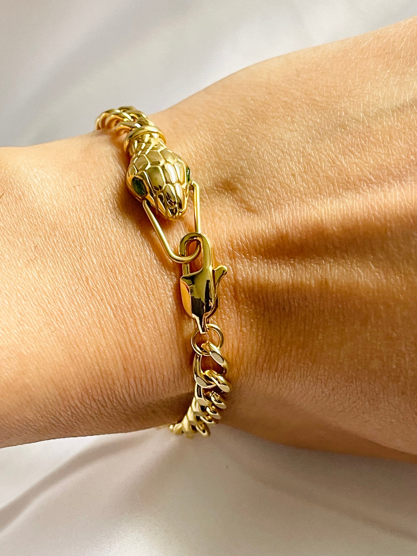 Snake chain bracelet