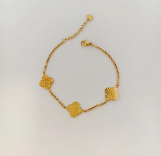 Noor Al Quloob- Sabr Shukar Tawakkal Bracelet