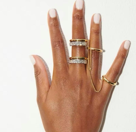 Double trouble exclusive ring set