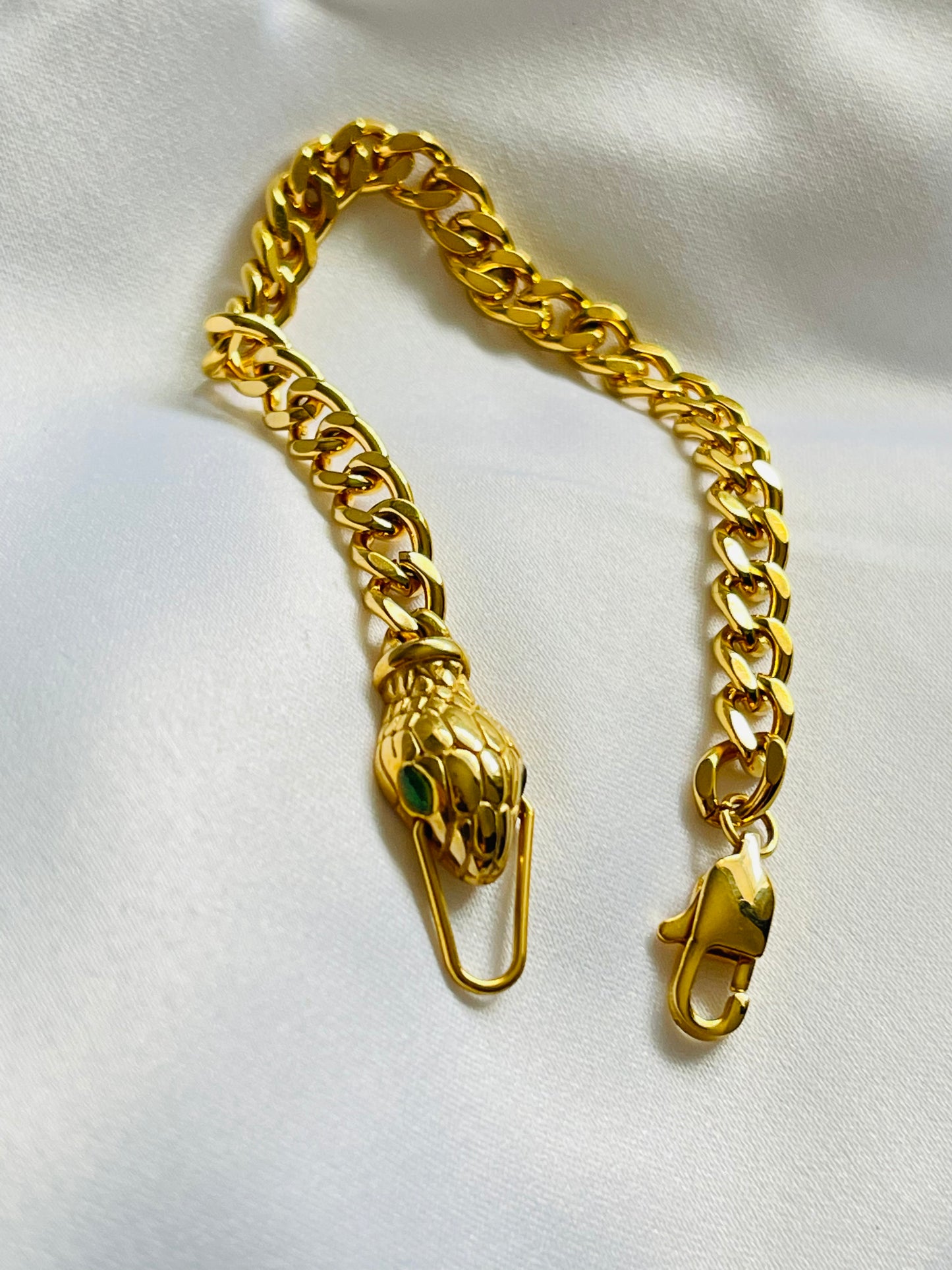 Snake chain bracelet