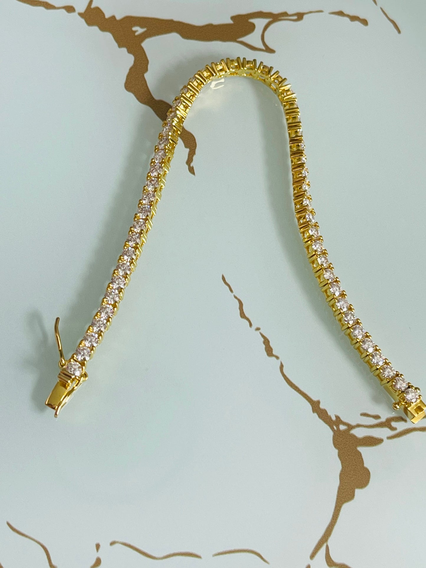 Moissanite tennis bracelet GRA