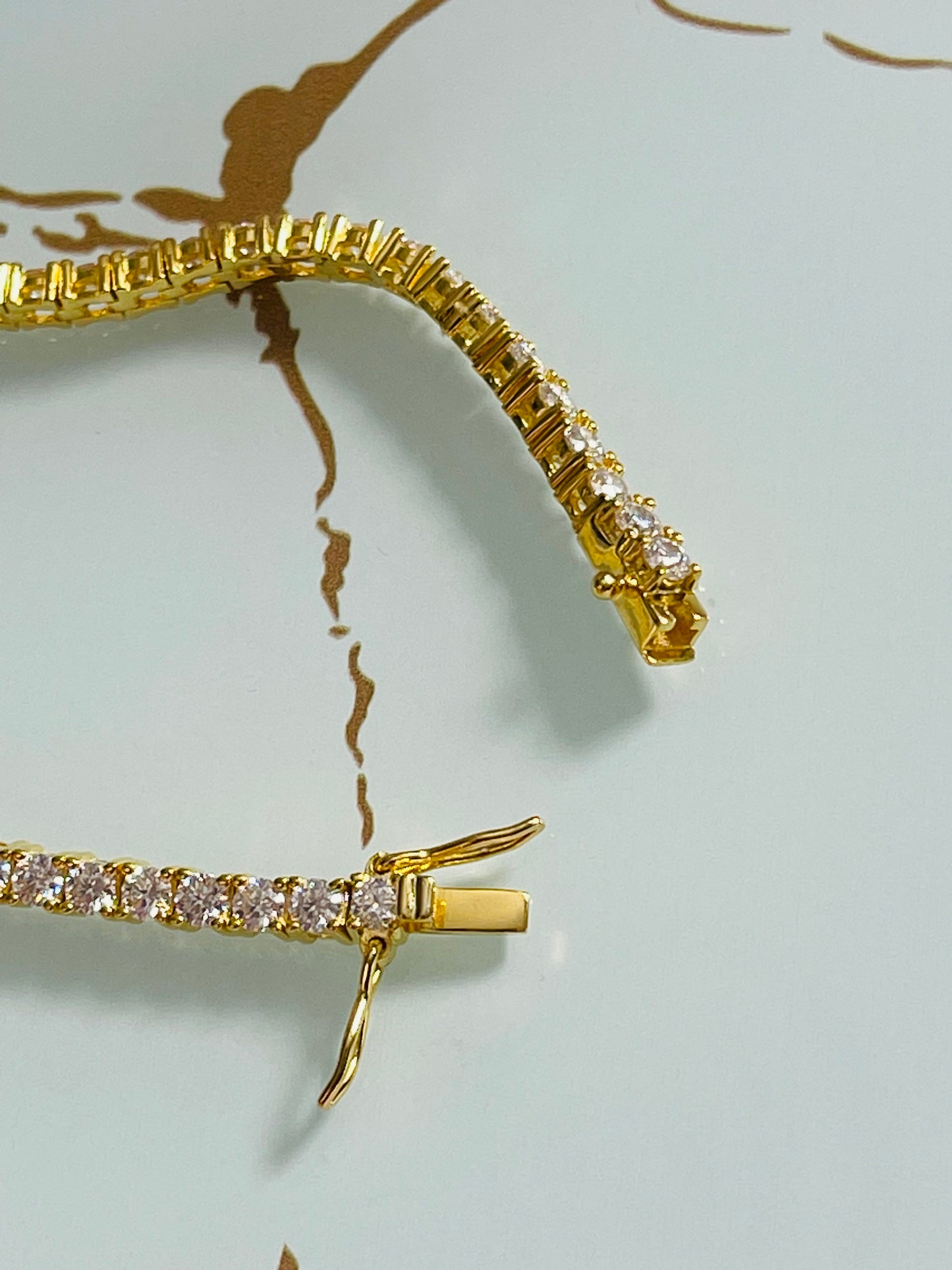 Moissanite tennis bracelet GRA