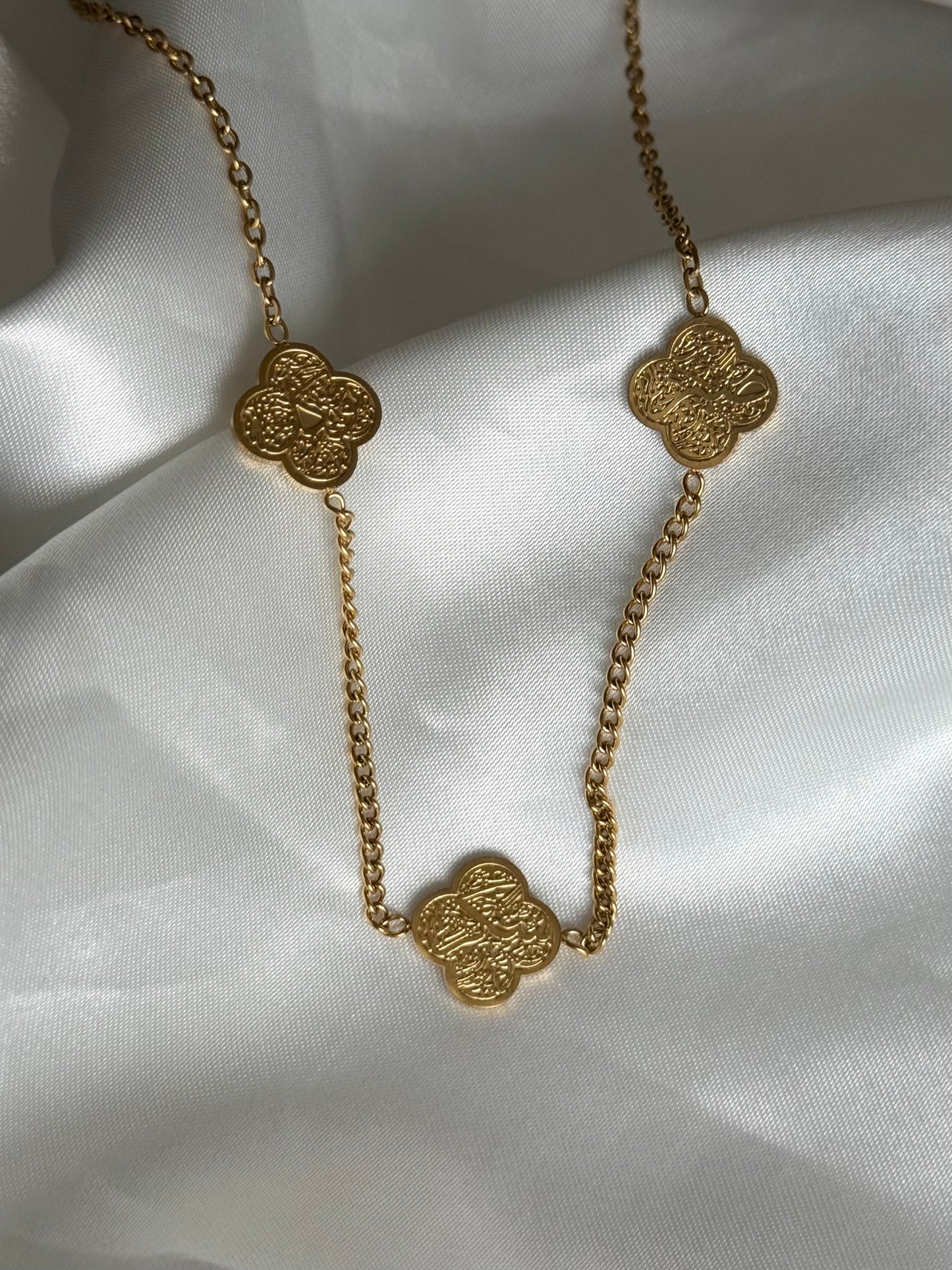 Noor Al Quloob- Sabr Shukar Tawakkal Necklace