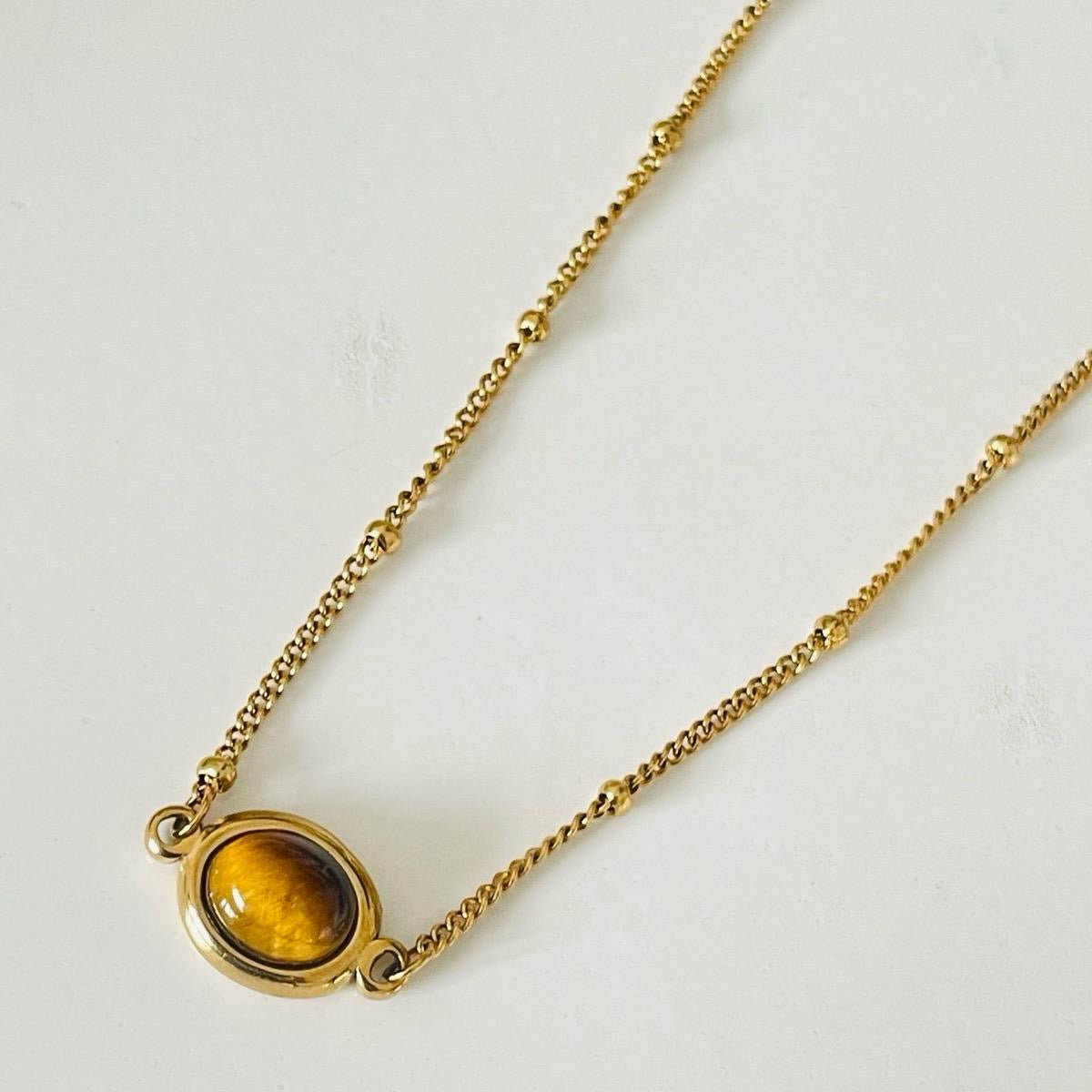 Tiger Eye Custom Made Necklace