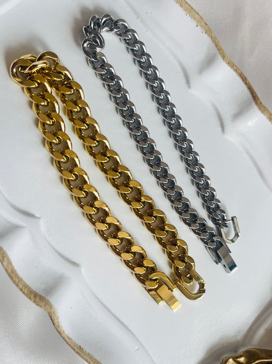 Men’s Cuban chain bracelets
