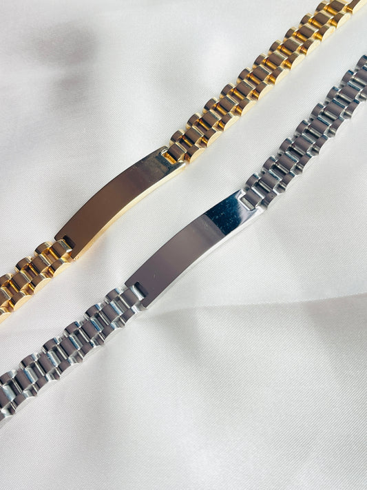 Men’s Customised personalised gift bracelets