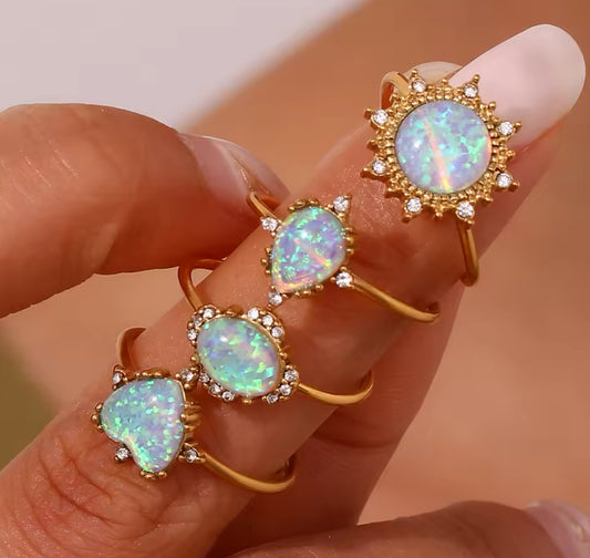 Opal unique rings