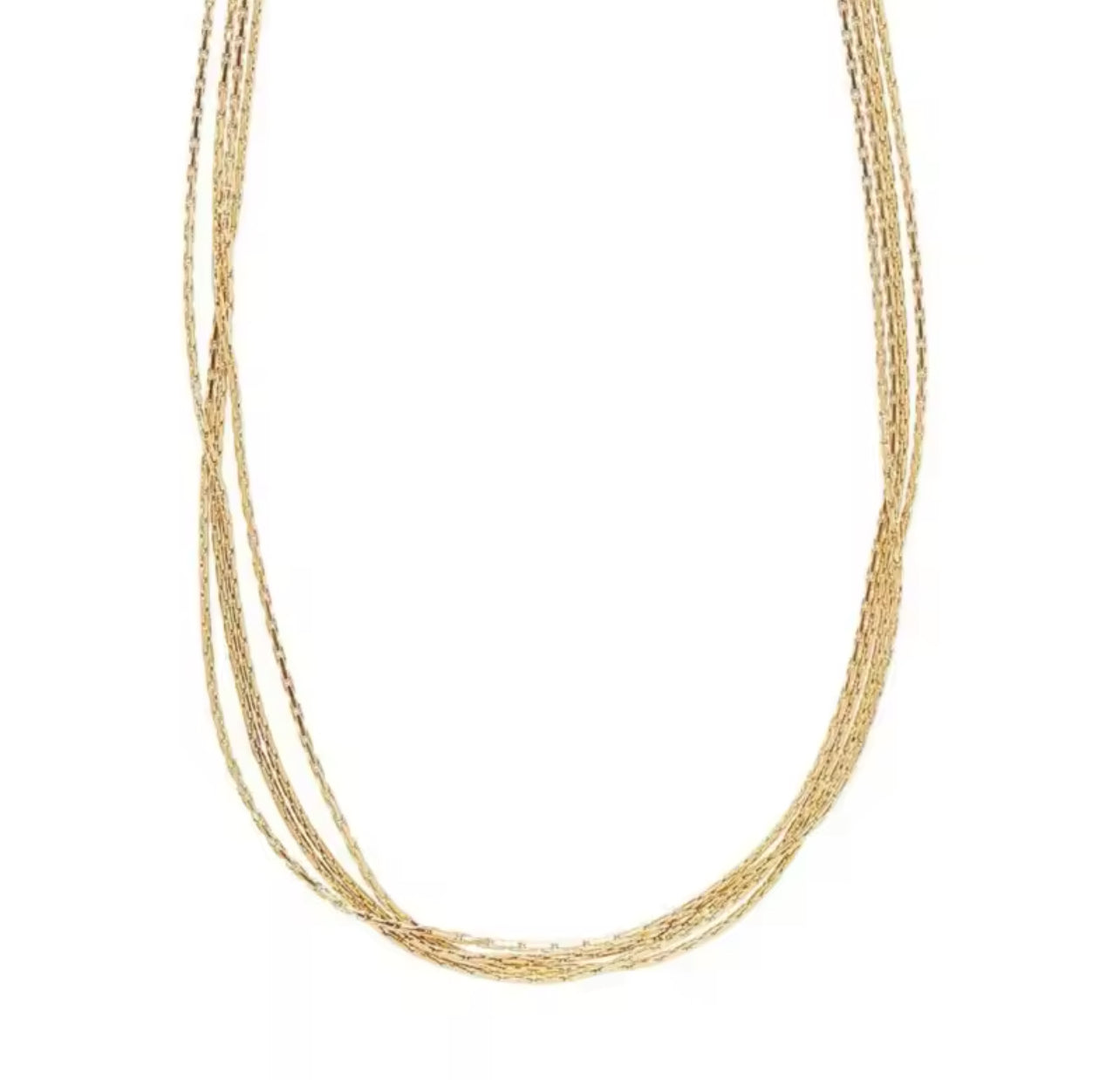 Multi Layer Snake Bone Chain