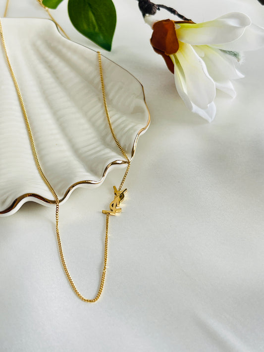 Dainty SL necklace