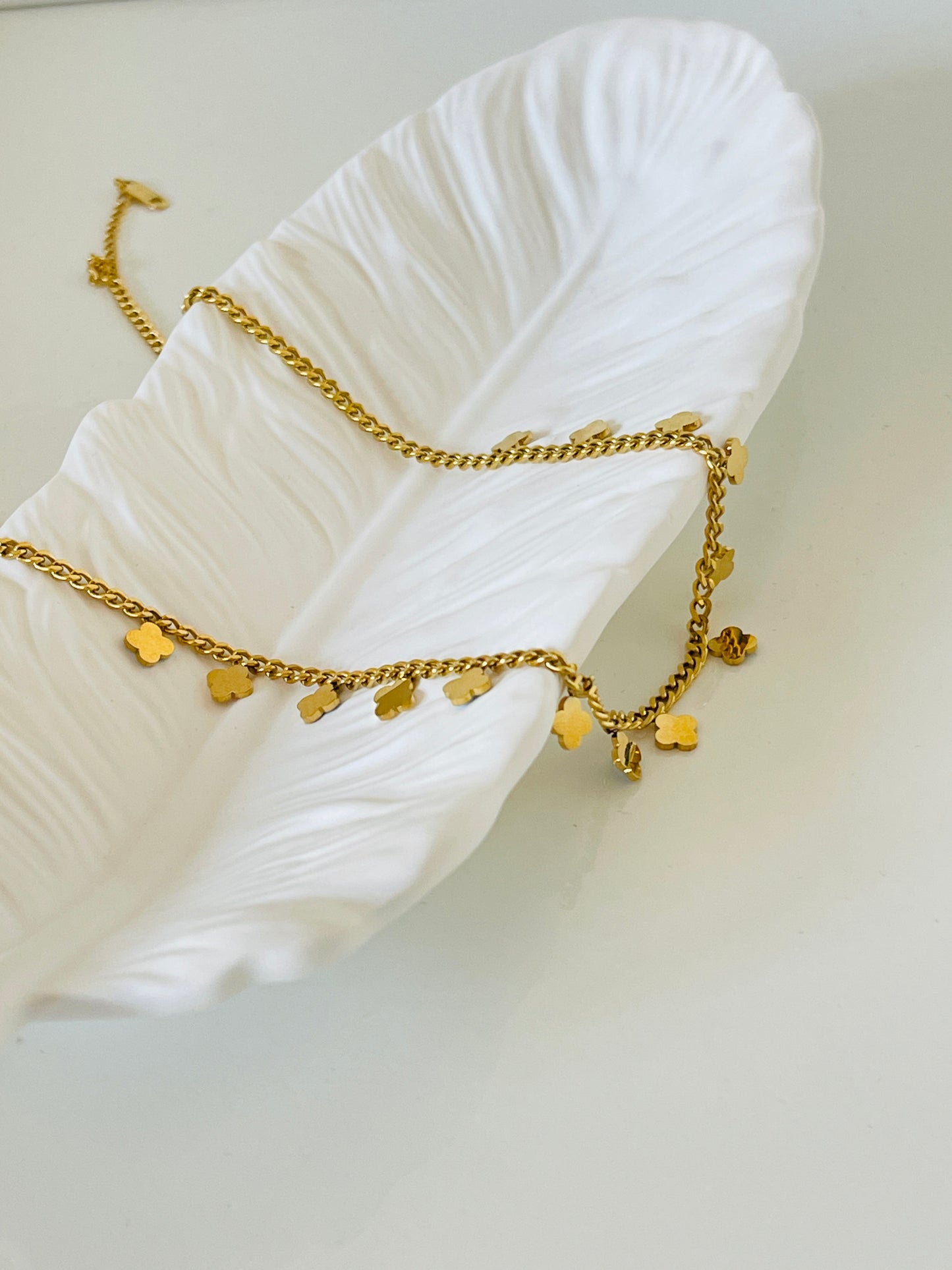 2 in 1 clover necklace