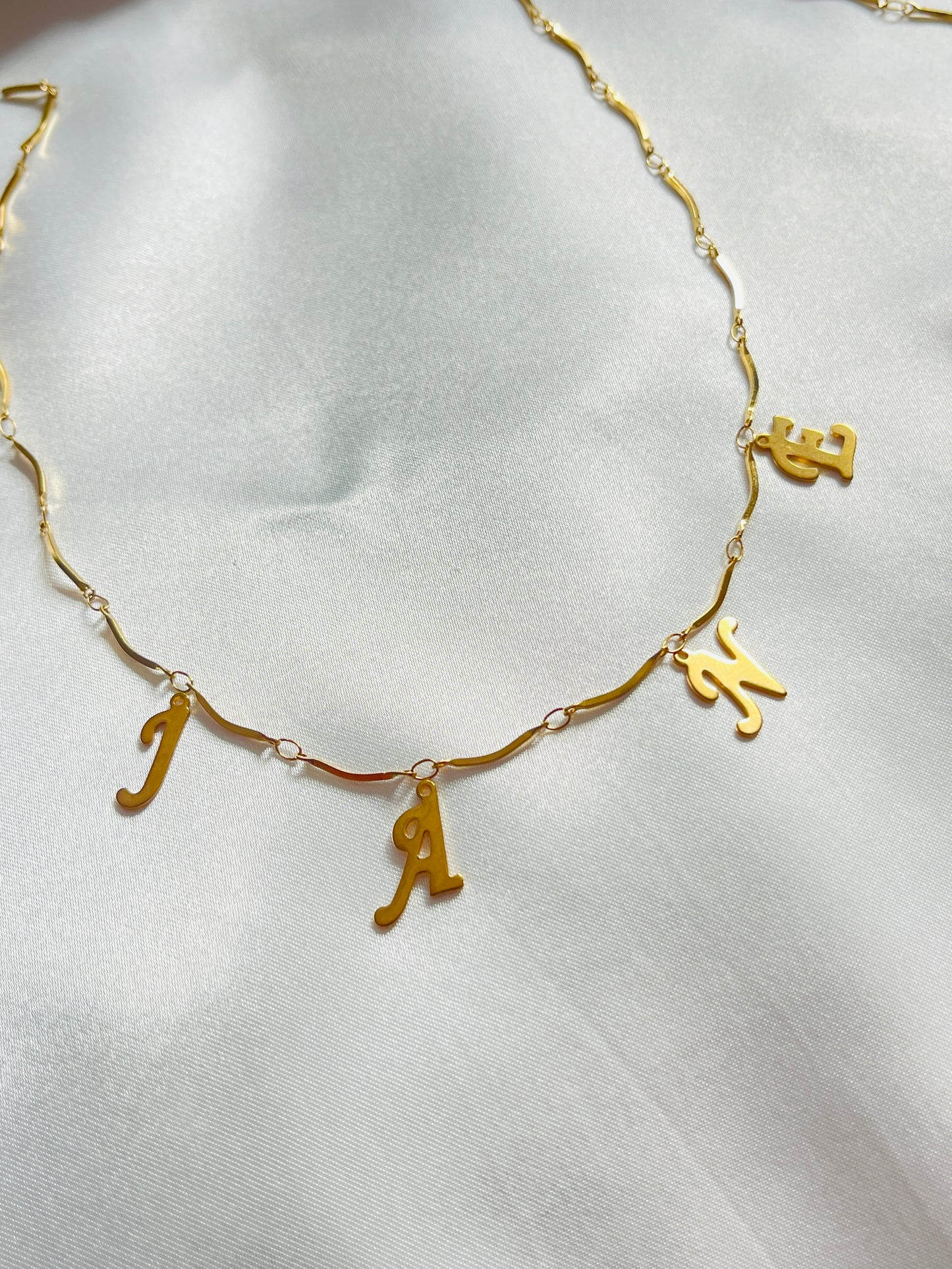 Personalised name necklace custom handmade