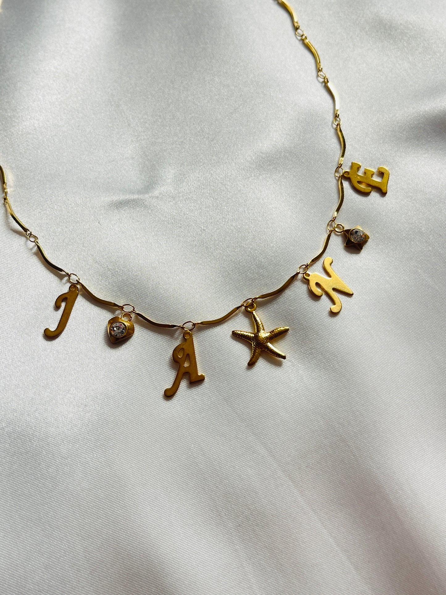 Personalised name necklace custom handmade