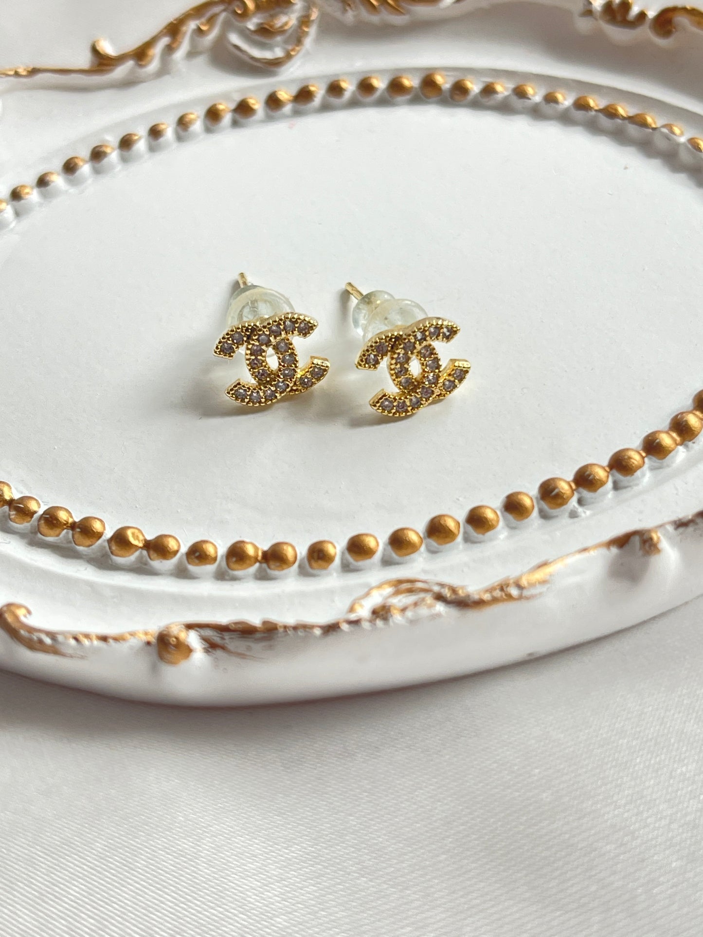 Ceecee with stones earrings