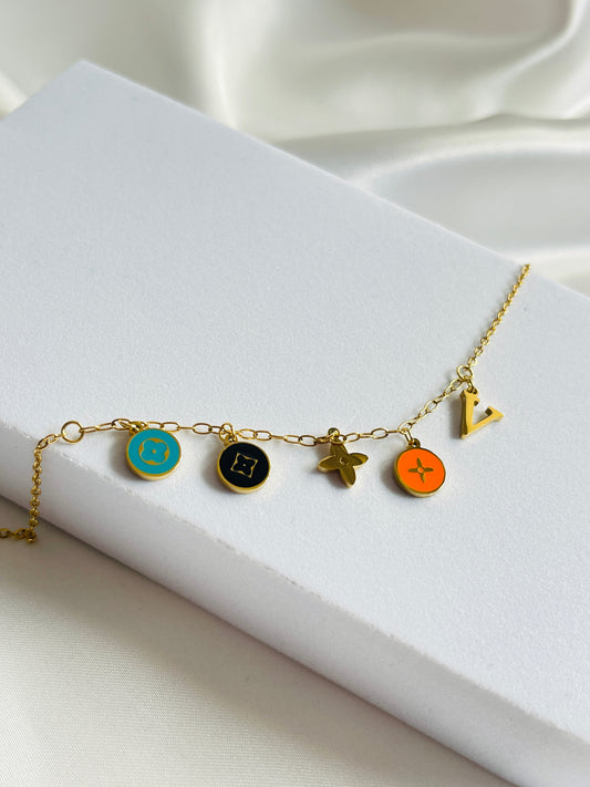 Multi colour Anklet